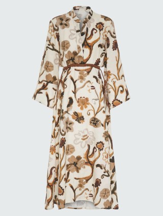 Коричневое платье DOROTHEE SCHUMACHER: фото - Invogue