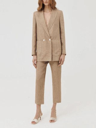 Бежевий жакет MARELLA: фото 1 - Invogue