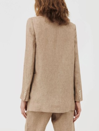 Бежевий жакет MARELLA: фото 3 - Invogue