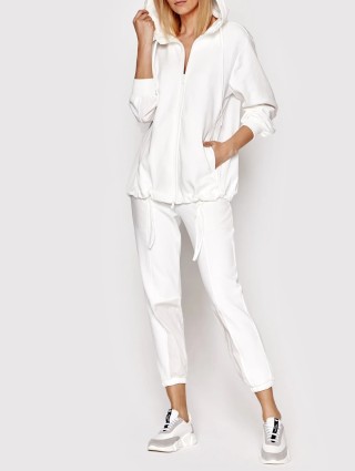 Белые брюки MARELLA: фото 3 - Invogue