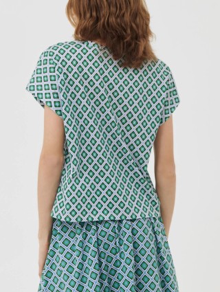 Зелена блуза MARELLA : фото 2 - Invogue