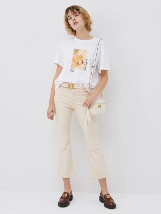 Біла футболка MARELLA : фото 1 - Invogue