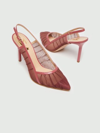 Красные туфли MARELLA: фото 3 - Invogue