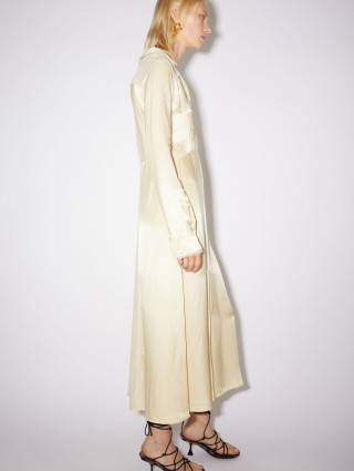 Жёлтое платье ACNE STUDIOS: фото 3 - Invogue