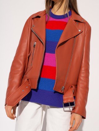 Красная куртка ACNE STUDIOS: фото 2 - Invogue