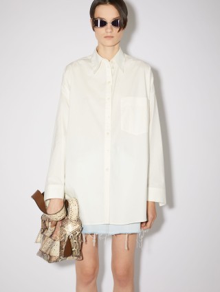 Біла сорочка ACNE STUDIOS : фото 1 - Invogue