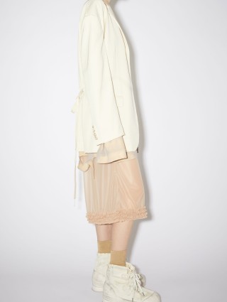 Бежевый жакет ACNE STUDIOS: фото 3 - Invogue