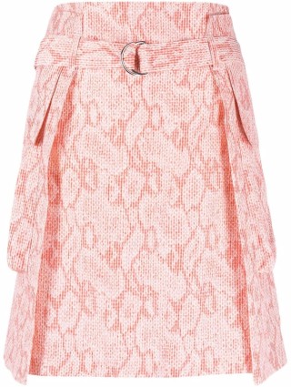 Малинова спідниця KENZO : фото - Invogue