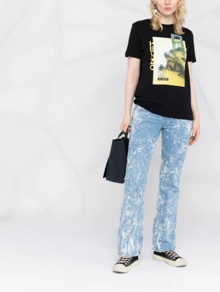 Чорна футболка KENZO : фото 1 - Invogue