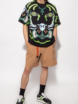 Жёлтые шорты KENZO: фото 3 - Invogue