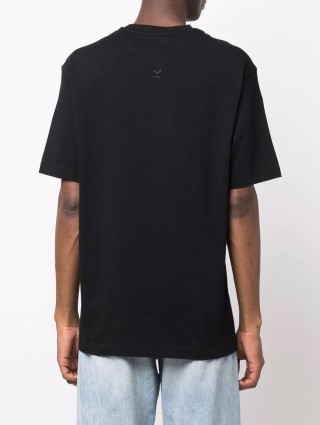 Чёрная футболка KENZO: фото 2 - Invogue