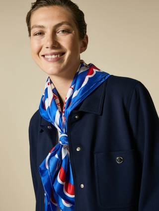 Коричневый платок MARINA RINALDI: фото 2 - Invogue