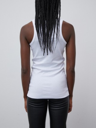 Белая майка BY MALENE BIRGER: фото 2 - Invogue