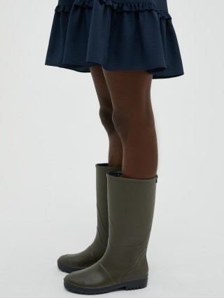 Зелёные сапоги MAX&CO: фото 2 - Invogue