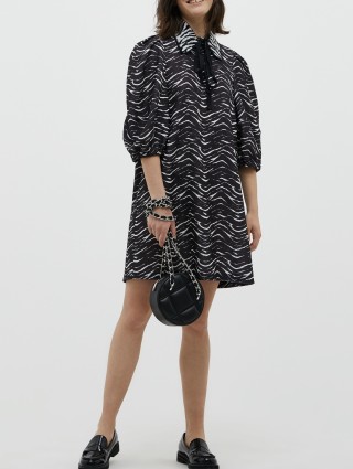 Чёрное платье MAX&CO: фото 4 - Invogue