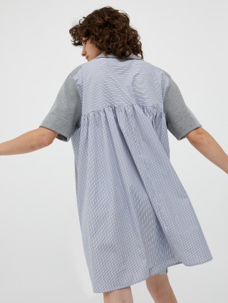 Серое платье MAX&CO: фото 2 - Invogue