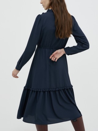 Синее платье MAX&CO: фото 2 - Invogue