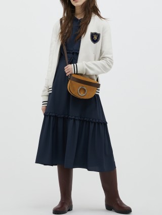 Синее платье MAX&CO: фото 4 - Invogue