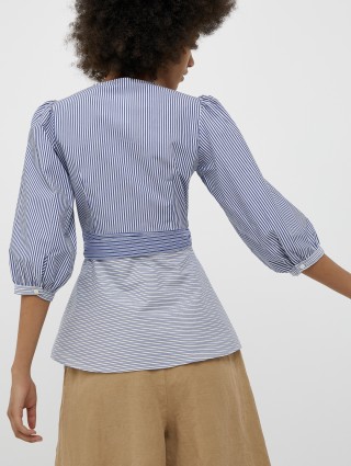 Синяя рубашка MAX&CO: фото 2 - Invogue