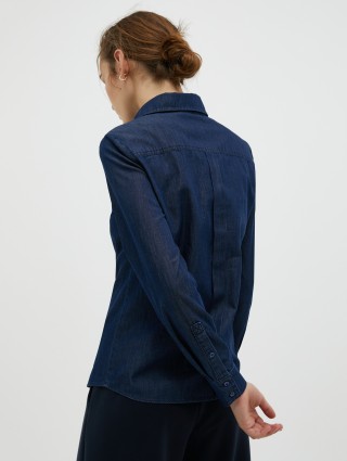 Синя сорочка MAX&CO : фото 2 - Invogue