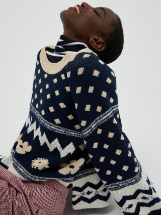 Синій светр MAX&CO : фото 3 - Invogue