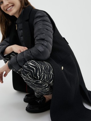 Чорне пальто MAX&CO : фото 4 - Invogue