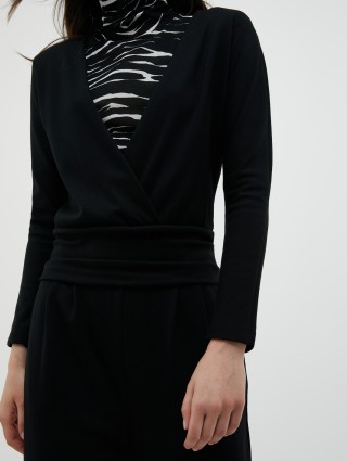 Чёрный комбинезон MAX&CO: фото 3 - Invogue