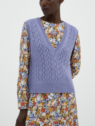 Сиреневый жилет MAX&CO: фото 1 - Invogue