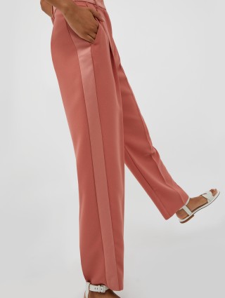 Рожеві брюки MAX&CO : фото 3 - Invogue