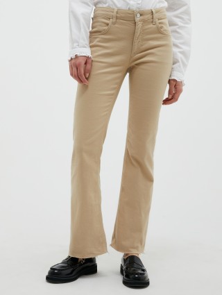 Бежевые джинсы MAX&CO: фото 1 - Invogue