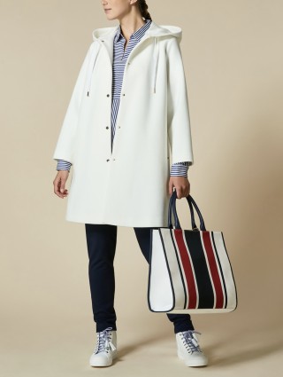 Белая рубашка MARINA RINALDI: фото 3 - Invogue