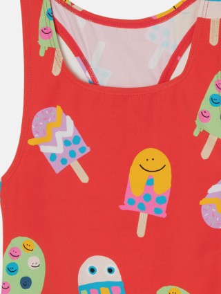 Красный купальник STELLA MCCARTNEY KIDS: фото 1 - Invogue