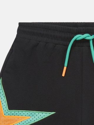 Чёрные шорты STELLA MCCARTNEY KIDS: фото 1 - Invogue