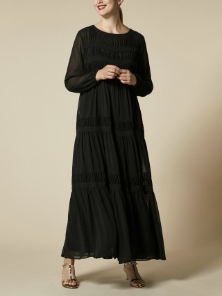 Чёрное платье MARINA RINALDI: фото - Invogue