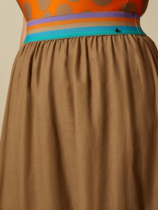 Коричнева спідниця MARINA RINALDI : фото 2 - Invogue