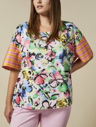 Жовта блуза MARINA RINALDI : фото - Invogue