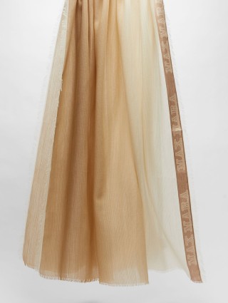 Бежевий шарф MAX MARA : фото - Invogue