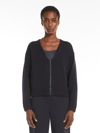 Синій кардиган MAX MARA : фото 1 - Invogue