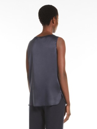 Синя майка MAX MARA : фото 2 - Invogue