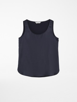 Синя майка MAX MARA : фото - Invogue