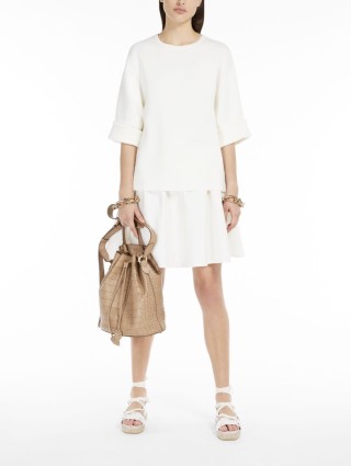 Белый свитер MAX MARA: фото 3 - Invogue