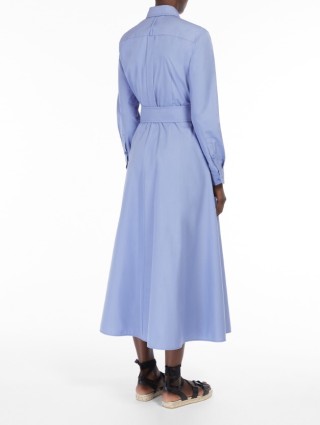 Синее платье MAX MARA: фото 2 - Invogue