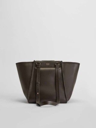 Коричневая сумка MAX MARA: фото 1 - Invogue