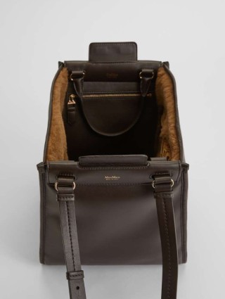 Коричневая сумка MAX MARA: фото 4 - Invogue