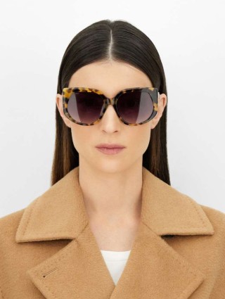 Бежеві окуляри MAX MARA : фото 3 - Invogue