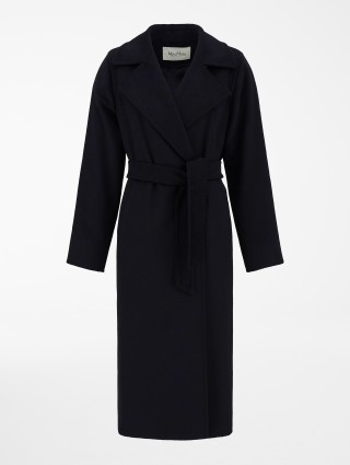 Черное пальто MAX MARA: фото - Invogue