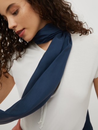 Синій шарф MAX&CO : фото 2 - Invogue