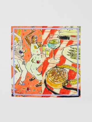 Червоний шарф MAX&CO : фото 1 - Invogue