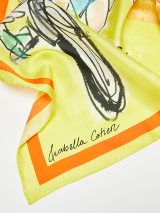 Жовтий шарф MAX&CO : фото - Invogue