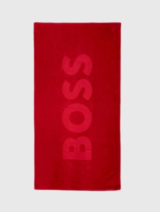 Червоний рушник BOSS : фото - Invogue
